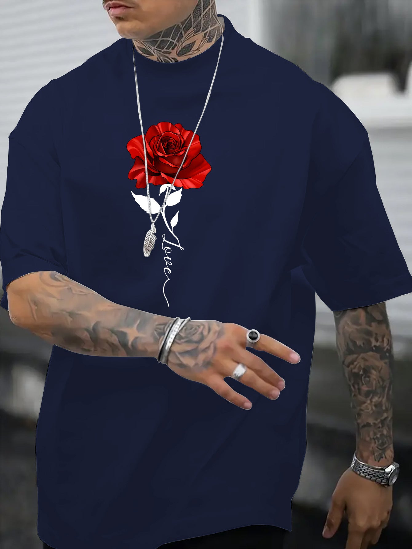 Roses Printed Men&