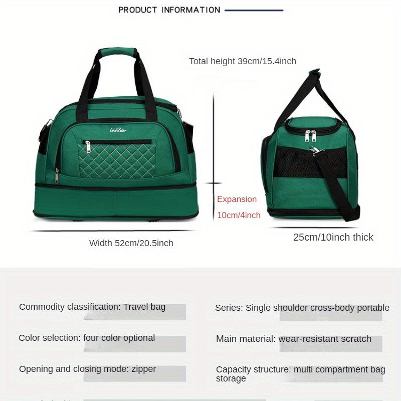 Travel Bag - Large Capacity, Waterproof Nylon - MyEmpired