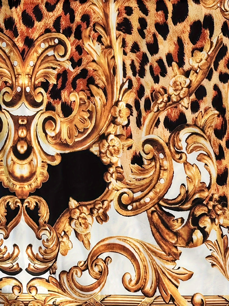 Vintage Baroque Style Pattern Men&