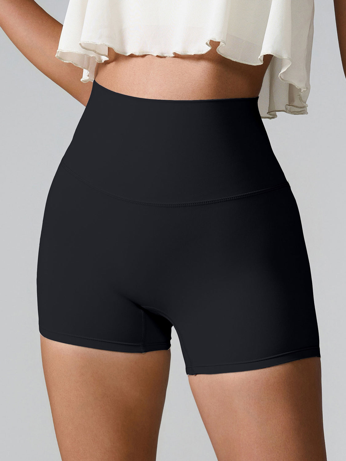 High Waist Active Shorts - MyEmpired