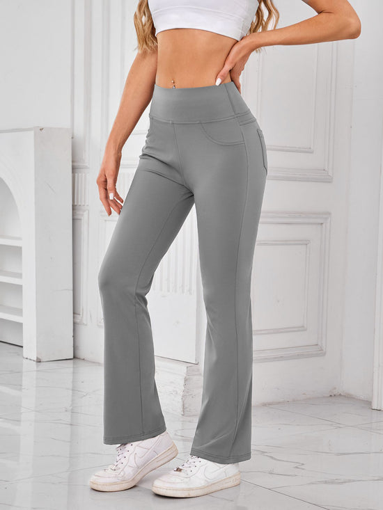 Lovelet High Waist Active Pants with Pockets - MyEmpired