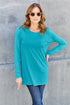 Basic Bae Full Size Round Neck Long Sleeve Top - MyEmpired