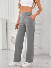 Lovelet High Waist Active Pants with Pockets - MyEmpired