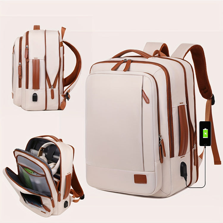 40L Flight-Approved Carry-On Backpack with 3 Packing Cubes - MyEmpired