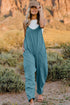 Double Take Full Size V-Neck Sleeveless Jumpsuit with Pockets - MyEmpired