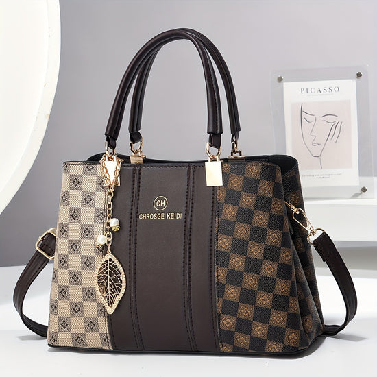 Elegant Large Capacity Tote Handbag - MyEmpired