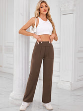 Lovelet High Waist Active Pants with Pockets - MyEmpired