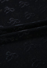 Bow Round Neck Long Sleeve Top - MyEmpired