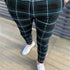 Elegant Plaid Slacks, Men&