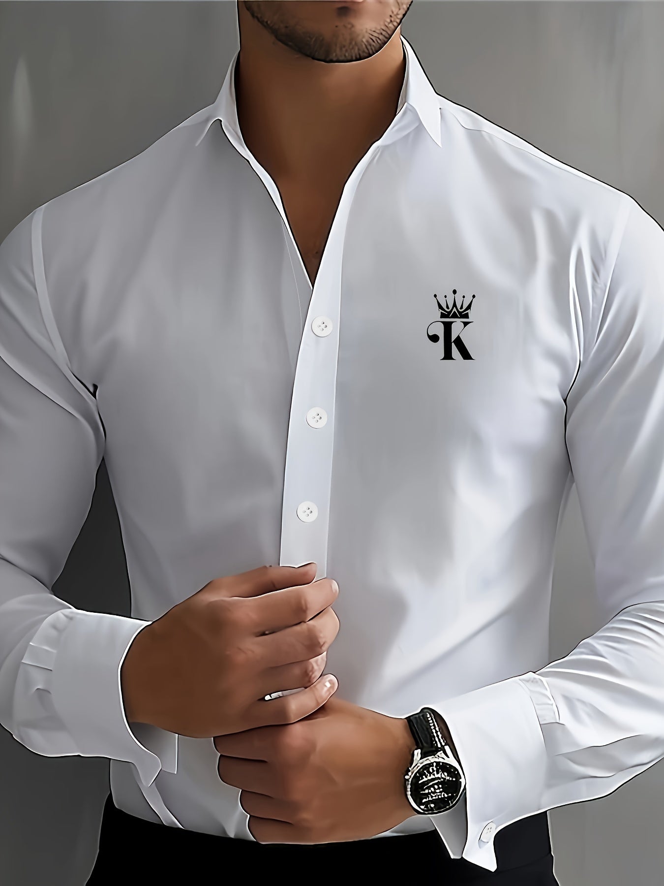 Men's Breathable Long-Sleeve Shirt