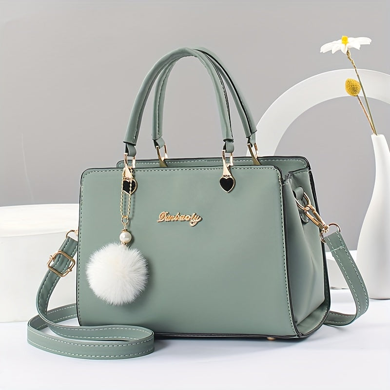 Chic Black Faux Leather Crossbody - MyEmpired