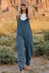Double Take Full Size V-Neck Sleeveless Jumpsuit with Pockets - MyEmpired