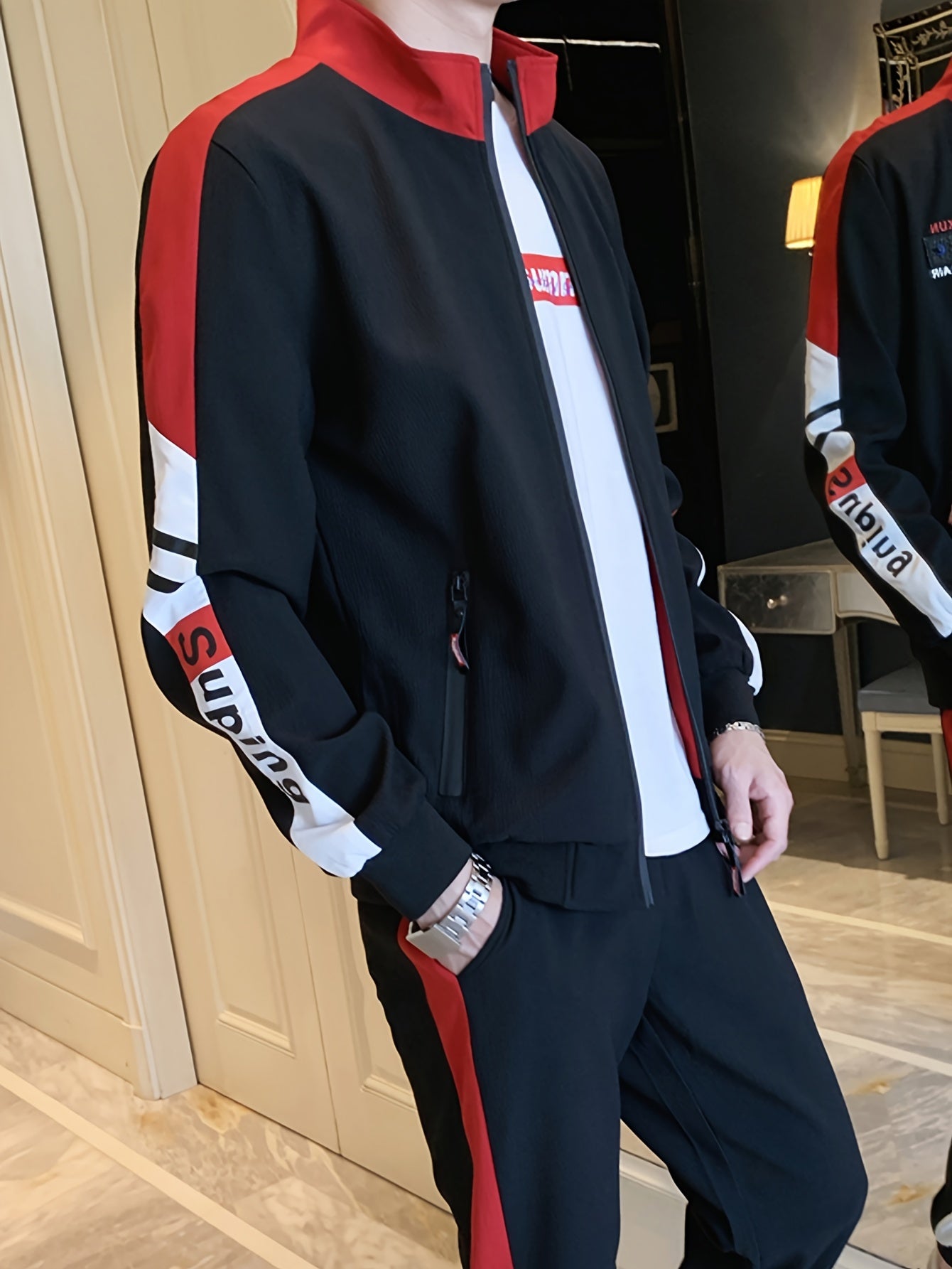 Tracksuit Set Casual Full-Zip - MyEmpired
