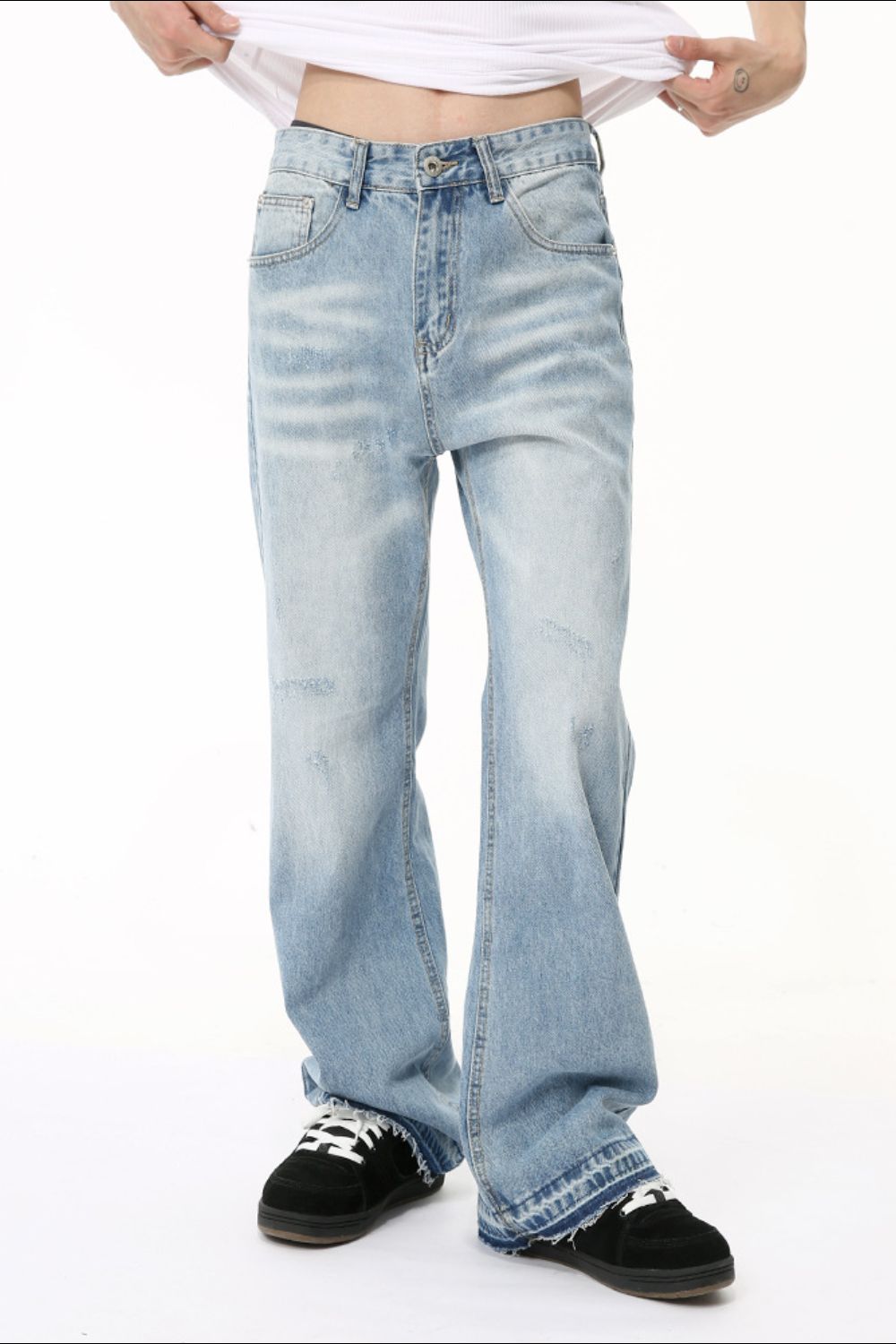 Baggy Jeans with Pockets - MyEmpired