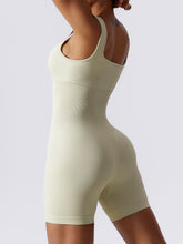 Basic Bae Ribbed Sleeveless Active Romper - MyEmpired