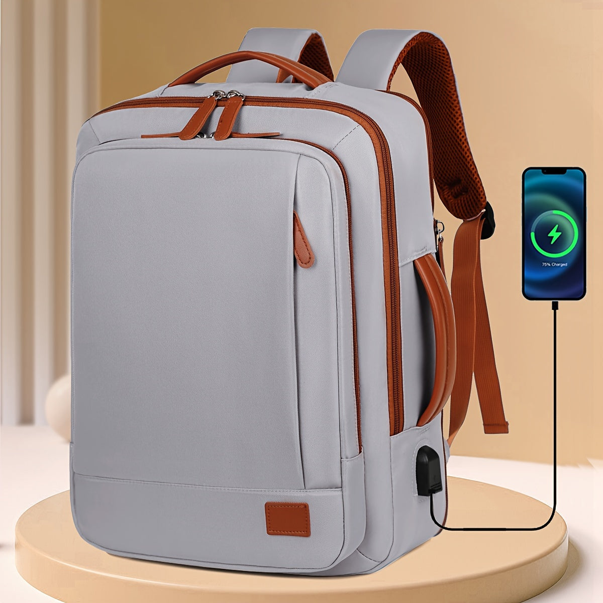 40L Flight-Approved Carry-On Backpack with 3 Packing Cubes - MyEmpired
