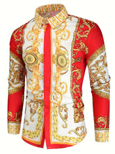 Baroque Style Pattern Men&