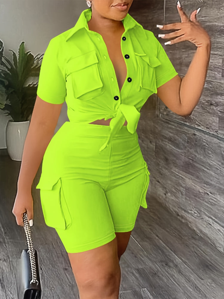 Casual Matching Two-piece Set - MyEmpired