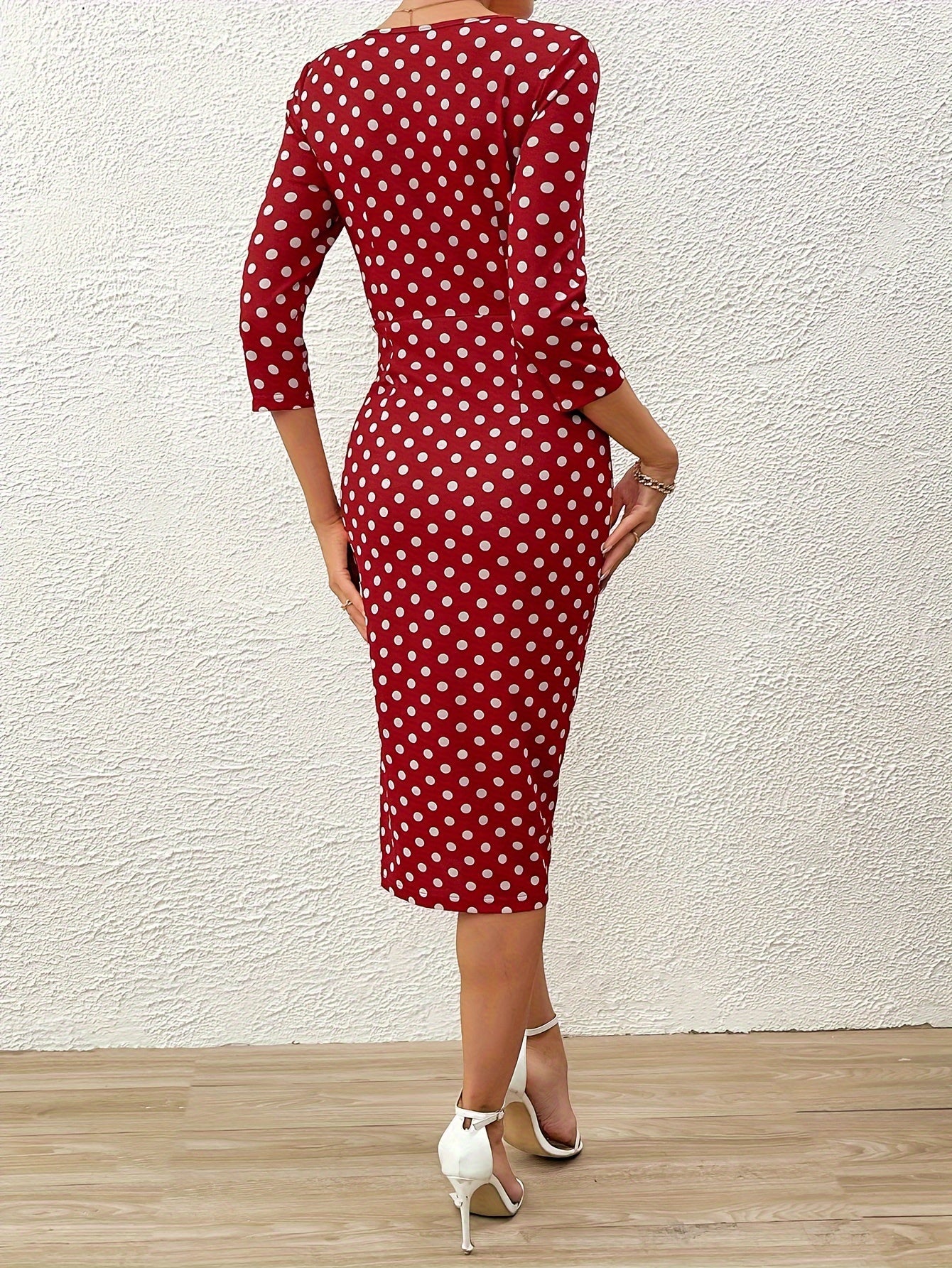 Knot Split Dress - MyEmpired