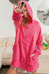 BiBi Half Snap Thumbhole Long Sleeve Hoodie - MyEmpired
