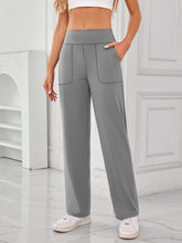 Lovelet High Waist Active Pants with Pockets - MyEmpired