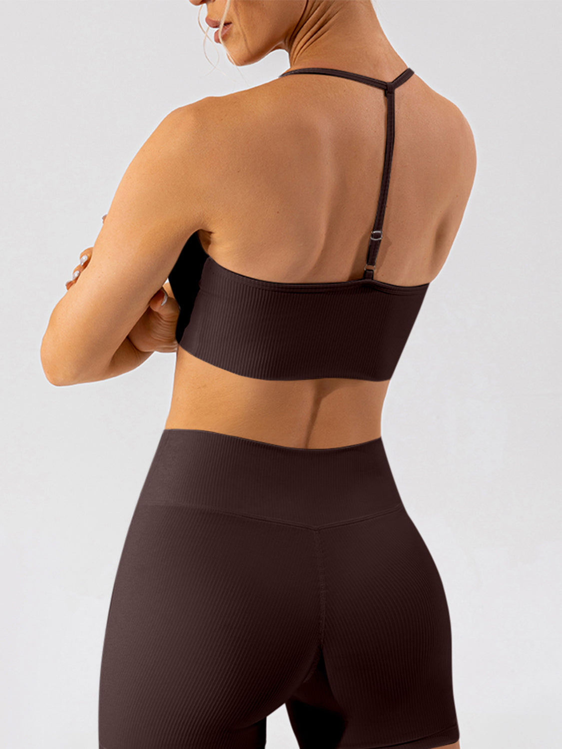 Spaghetti Strap Active Bra - MyEmpired