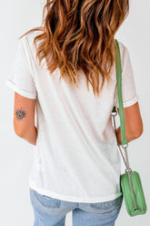 Guitar Crew Neck Short Sleeve T-Shirt - MyEmpired