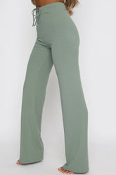 Round Neck Short Sleeve Top and Pants Set - MyEmpired