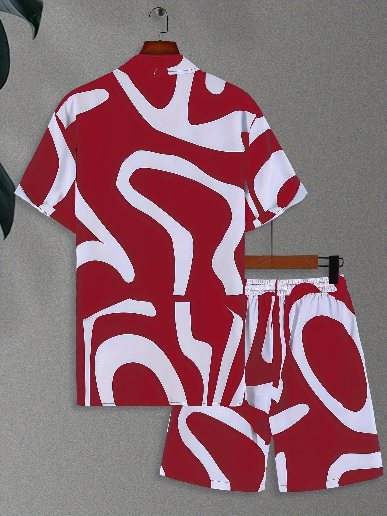 Designed Print 2pcs Men&