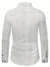 Long Sleeve Casual Button Up Shirt For Formal Occasions - MyEmpired