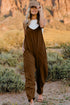 Double Take Full Size V-Neck Sleeveless Jumpsuit with Pockets - MyEmpired