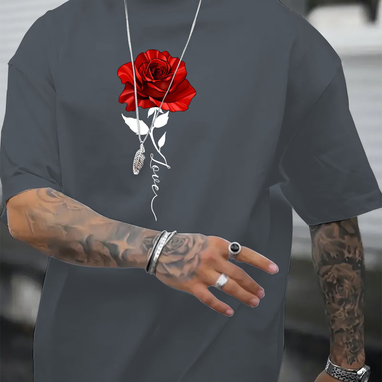 Roses Printed Men&