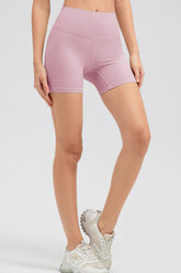 Wide Waistband Slim Fit Sports Shorts - MyEmpired
