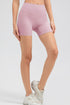 Wide Waistband Slim Fit Sports Shorts - MyEmpired