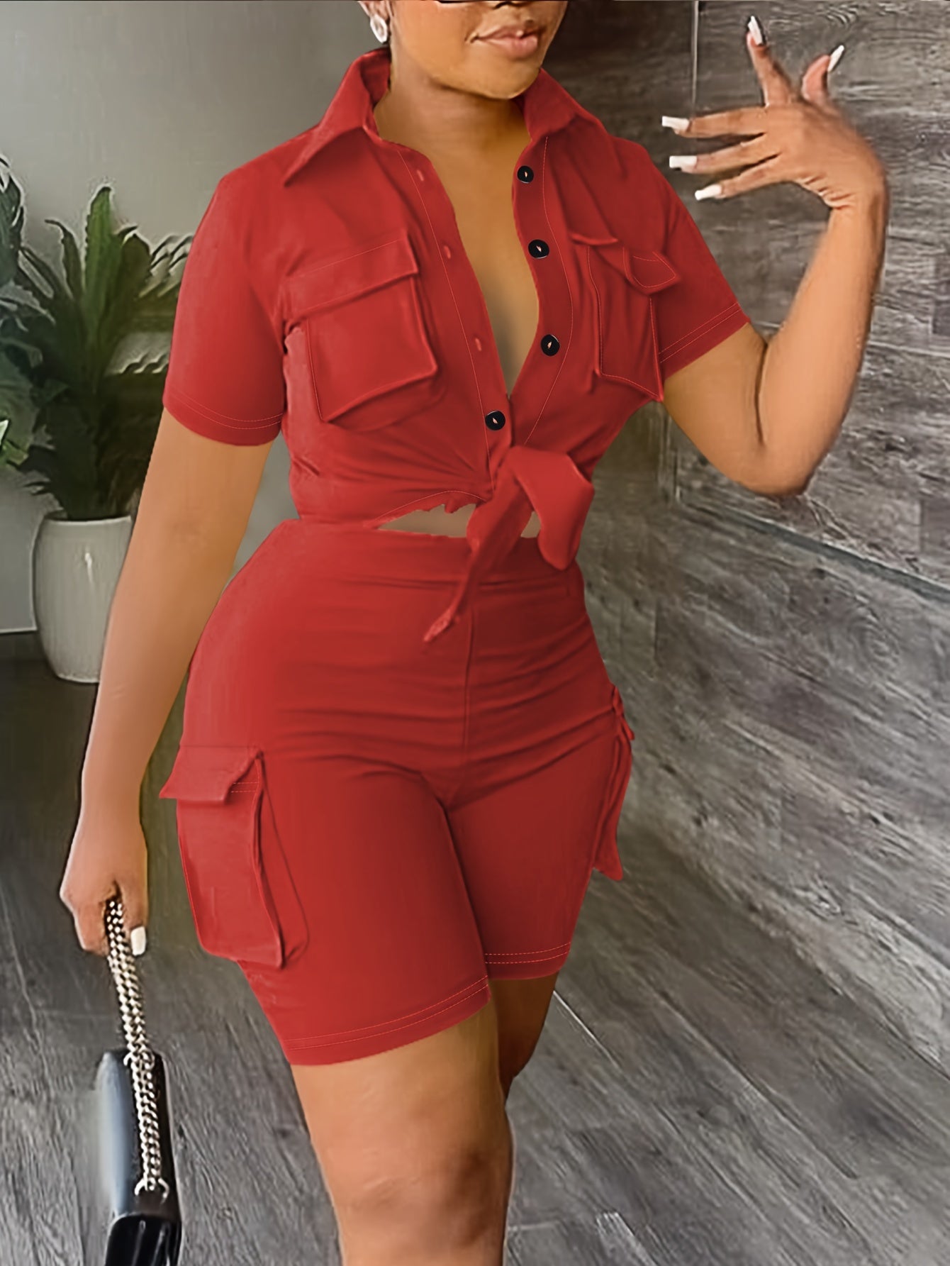 Casual Matching Two-piece Set - MyEmpired