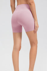 Wide Waistband Slim Fit Sports Shorts - MyEmpired