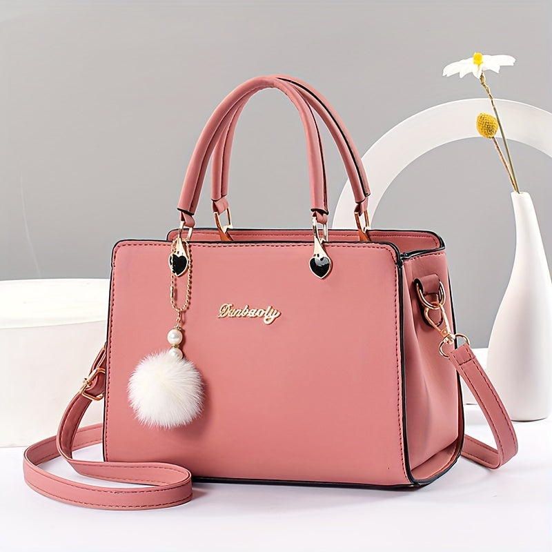 Chic Black Faux Leather Crossbody - MyEmpired
