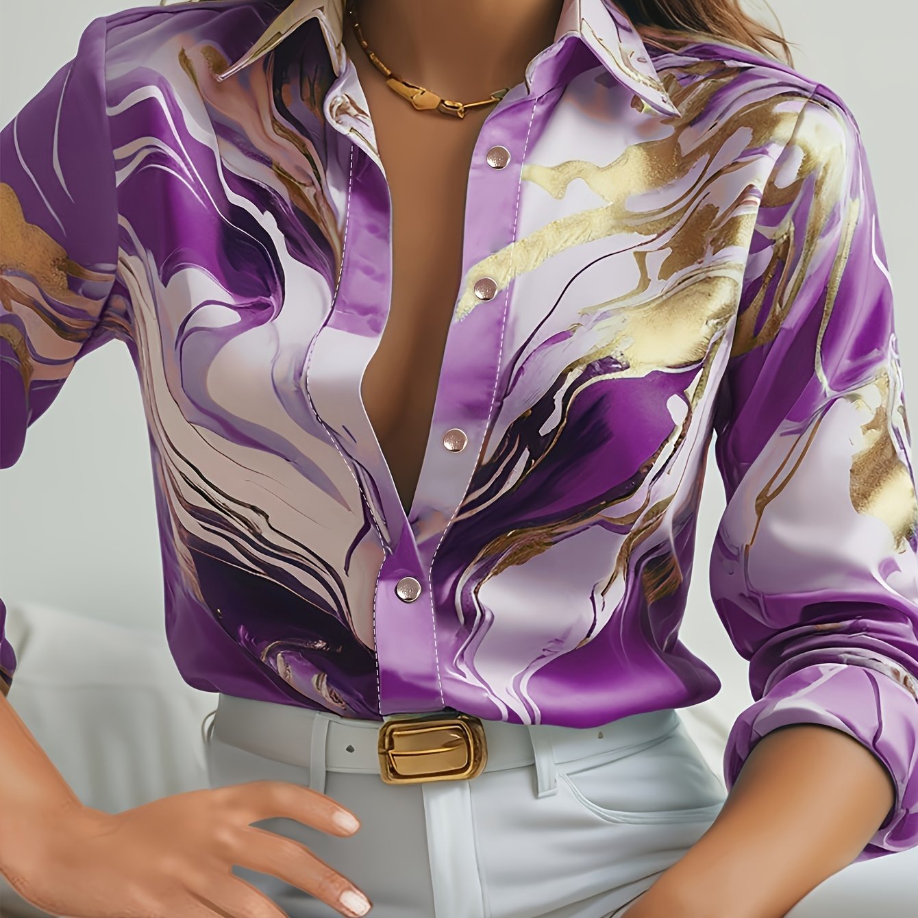 Long Sleeve Blouse - MyEmpired