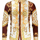Baroque Style Pattern Men&