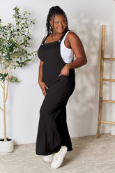 Double Take Full Size Wide Strap Overall with Pockets - MyEmpired