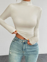 Devine Mock Neck Long Sleeve T-Shirt - MyEmpired