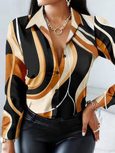 Casual Button Front Long Sleeve Shirt - MyEmpired
