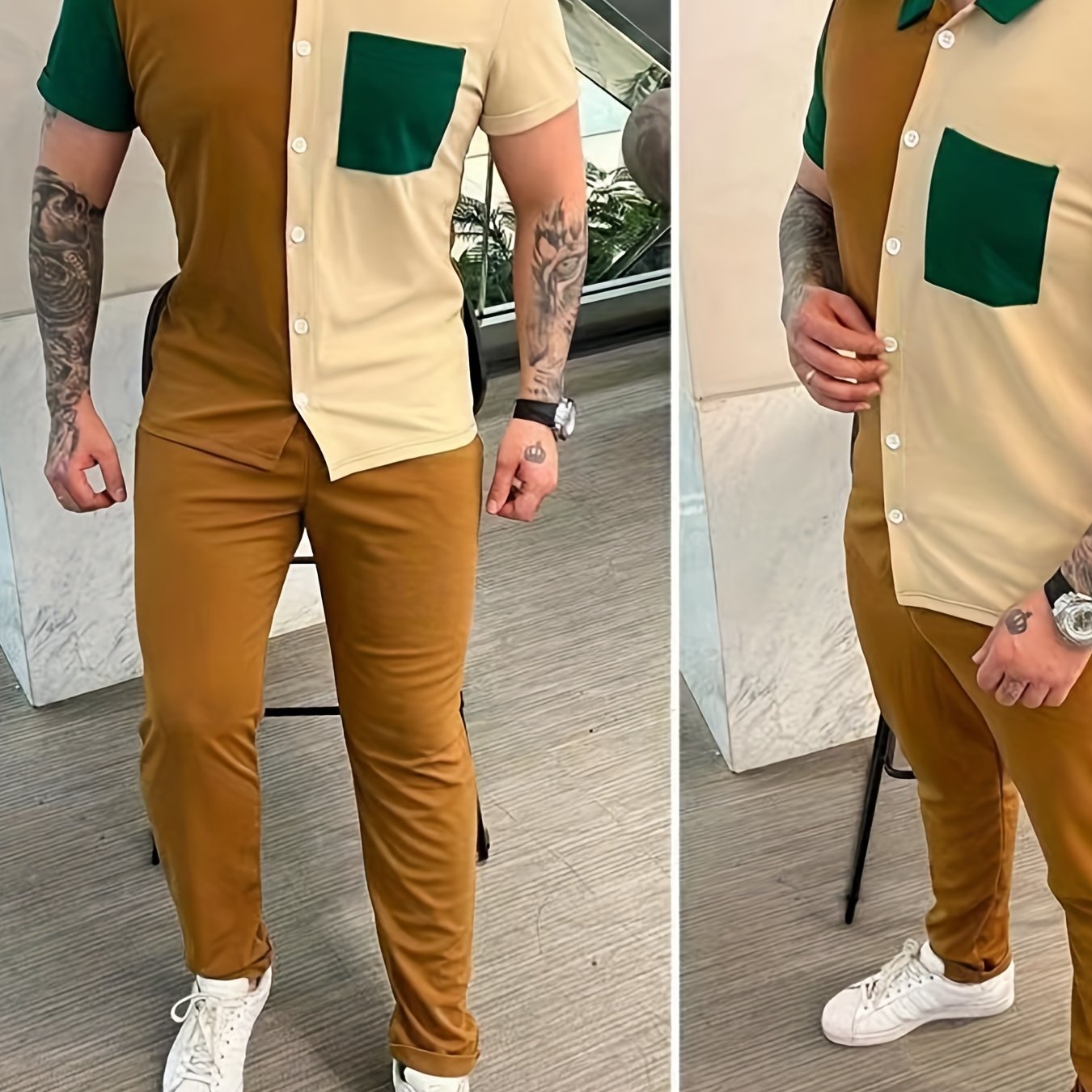 2pcs Men&