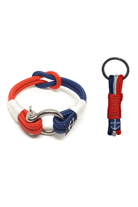 Siobhan Nautical Bracelet and Keychain