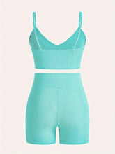 Beach Print Two-piece Set - MyEmpired