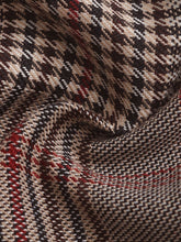 Perfee Plaid Straight Pants with Pockets - MyEmpired