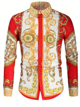 Baroque Style Pattern Men&