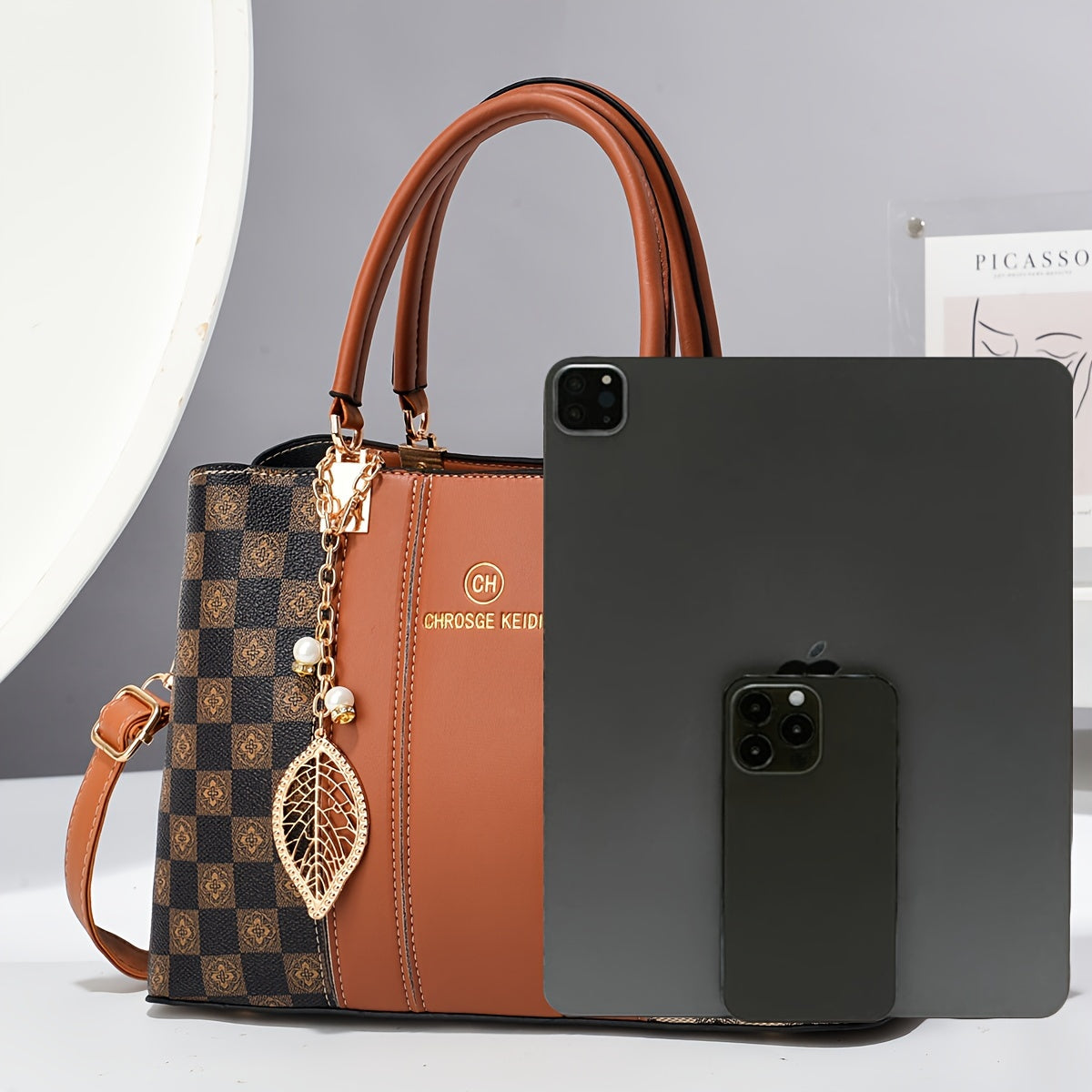 Elegant Large Capacity Tote Handbag - MyEmpired