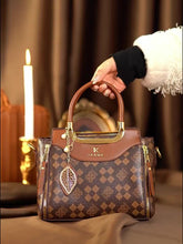 Vintage PU Crossbody Bag, Retro Shoulder Bag, Women&