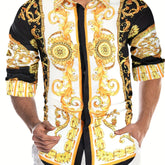 Baroque Style Pattern Men&